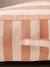 Cotton mattress cover for rectangular mattresses chequered blue+striped white - vertbaudet enfant 