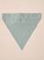 Striped cotton dog bandana sage green - vertbaudet enfant 