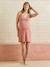 Organic cotton crossover nursing nightie old rose - vertbaudet enfant 