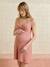 Organic cotton crossover nursing nightie old rose - vertbaudet enfant 