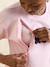 Organic cotton nursing clothes short-sleeved T-shirt rose - vertbaudet enfant 