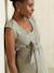 Sleeveless maternity dress khaki - vertbaudet enfant 