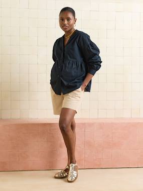 -Short de grossesse en twill