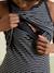 Robe débardeur longue allaitement noir - vertbaudet enfant 