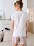 4-Piece Loungewear Set, Maternity & Nursing Special BLUE DARK ALL OVER PRINTED+sage green - vertbaudet enfant 