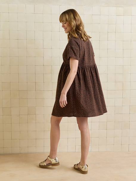Maternity shirt dress chocolate - vertbaudet enfant 