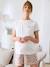 4-Piece Loungewear Set, Maternity & Nursing Special BLUE DARK ALL OVER PRINTED+sage green - vertbaudet enfant 