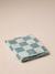 Housse matelas coton rectangle carreaux bleu - vertbaudet enfant 