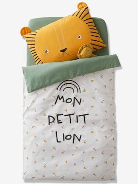 Bedding & Decor-Baby Bedding-Duvet Covers-Duvet Cover for Babies, "Mon petit lion" Theme