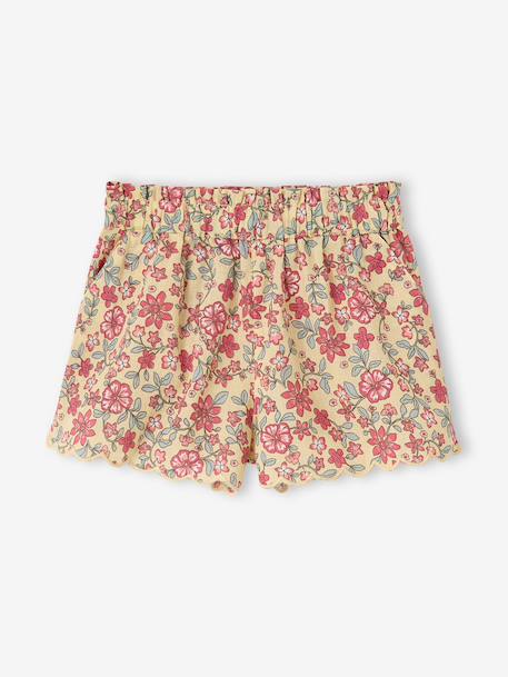 Baby girl's short pale yellow - vertbaudet enfant 