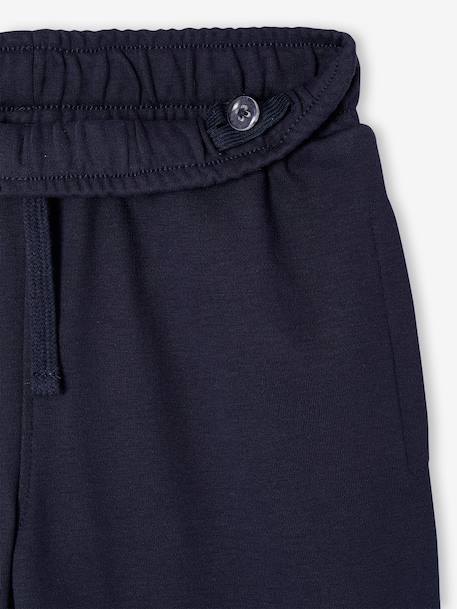 Boys' wide-leg joggers navy blue - vertbaudet enfant 