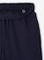 Boys' wide-leg joggers navy blue - vertbaudet enfant 