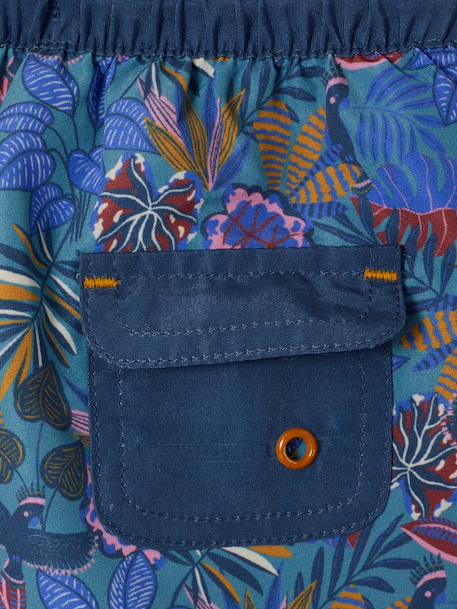Baby boy's Liberty capsule swim shorts blue - vertbaudet enfant 