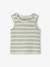 Débardeur bébé garçon rayé coton bio rayé blanc - vertbaudet enfant 