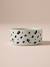 Ceramic Dog Bowl, FAMILY camel+printed white+striped pink - vertbaudet enfant 