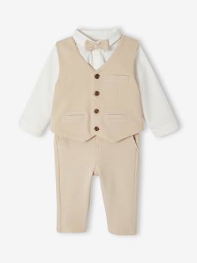 -Ensemble 4 pièces bébé garçon cérémonie