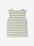 Striped organic cotton tank top for baby boys striped white - vertbaudet enfant 