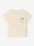 T-shirt manches courtes bébé garçon écru - vertbaudet enfant 