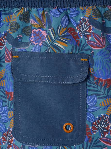 Boy's swim shorts, Liberty capsule blue - vertbaudet enfant 