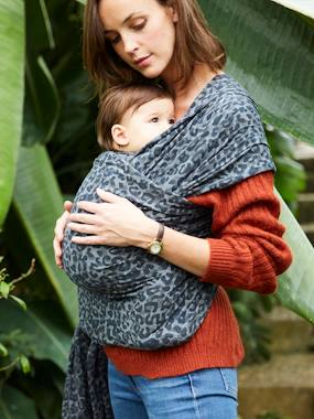 Nursery-Baby Carriers, carry scarf-VERTBAUDET Wrap Baby Carrier