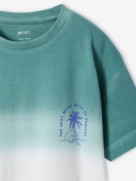 Boys' short-sleeved t-shirt light blue - vertbaudet enfant 