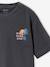 T-shirt oversize garçon coton anthracite - vertbaudet enfant 