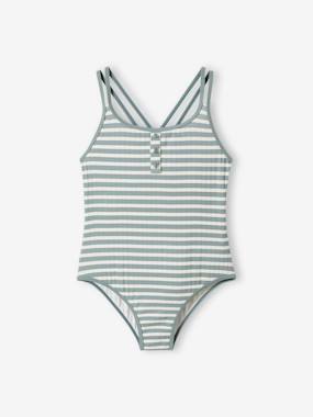 -Maillot de bain 1 pièce rayures