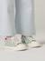 Trainers in Fancy Fabric, for Girls blush+printed green - vertbaudet enfant 