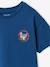T-shirt garçon motifs devant et dos anthracite+blanc+bleu ciel+bleu océan+bois de rose - vertbaudet enfant 