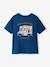 T-shirt with motif on front and back for boys anthracite+dusky pink+ocean blue+sky blue+white - vertbaudet enfant 