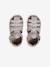 Leather Sandals for Baby Girls, Designed for First Steps gold+iridescent beige+printed white - vertbaudet enfant 