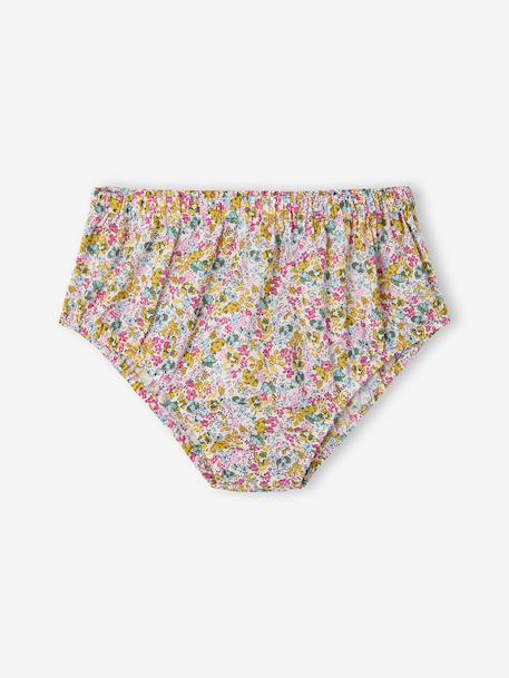 Baby dress with matching organic cotton knickers multicoloured - vertbaudet enfant 