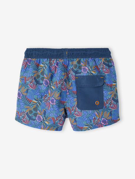 Boy's swim shorts, Liberty capsule blue - vertbaudet enfant 