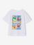 T-shirt garçon motifs devant et dos anthracite+blanc+bleu ciel+bleu océan+bois de rose - vertbaudet enfant 