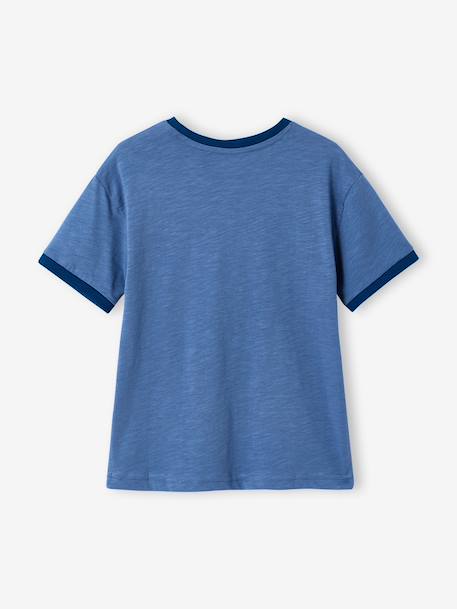 Short-sleeved t-shirt for boys blue - vertbaudet enfant 