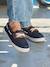 Boat Shoes with Hook-&-Loop Fasteners for Boys navy blue - vertbaudet enfant 
