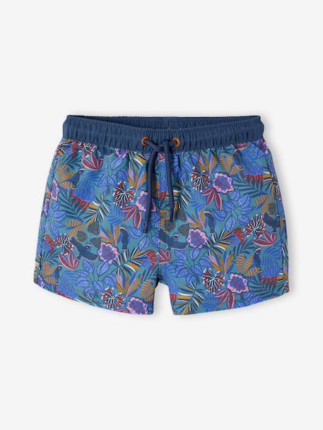 Baby boy's Liberty capsule swim shorts blue - vertbaudet enfant 
