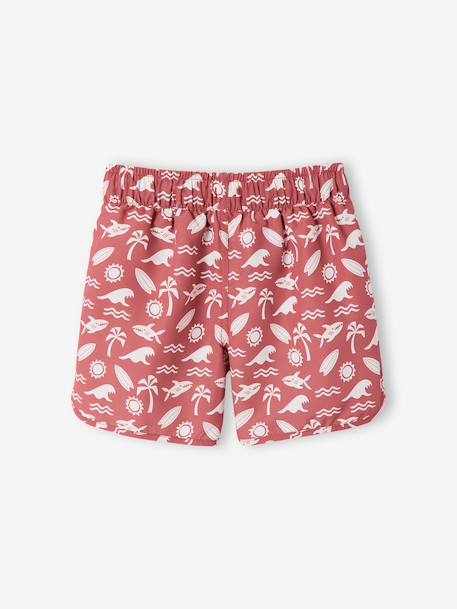 Boy's swim shorts terracotta - vertbaudet enfant 