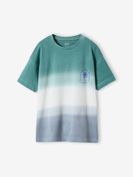 Boys' short-sleeved t-shirt light blue - vertbaudet enfant 