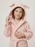 Rabbit Bathrobe in Recycled Cotton rosy - vertbaudet enfant 