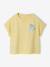Girl's short-sleeved t-shirt pale yellow - vertbaudet enfant 