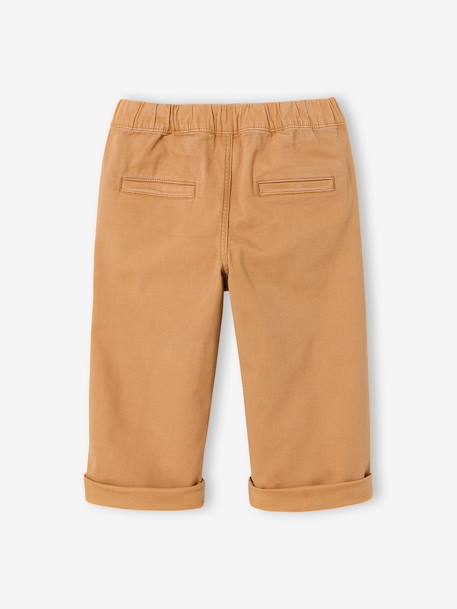 Bermuda shorts for boys navy blue+pecan nut - vertbaudet enfant 