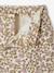 Girl's twill shorts ecru+sage green - vertbaudet enfant 