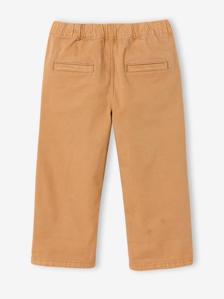 Pantacourt garçon marine+noix de pécan - vertbaudet enfant 