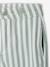 Girl's striped trousers sage green - vertbaudet enfant 
