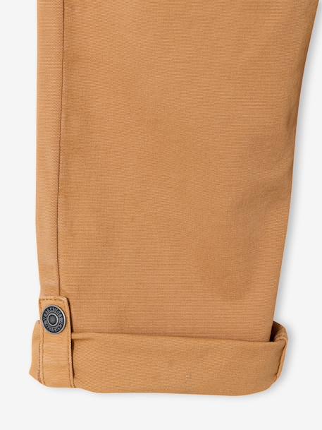 Pantacourt garçon marine+noix de pécan - vertbaudet enfant 