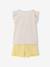Pack of 2 short-sleeved pyjamas for girls pale yellow - vertbaudet enfant 