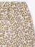 Girl's twill shorts ecru+sage green - vertbaudet enfant 