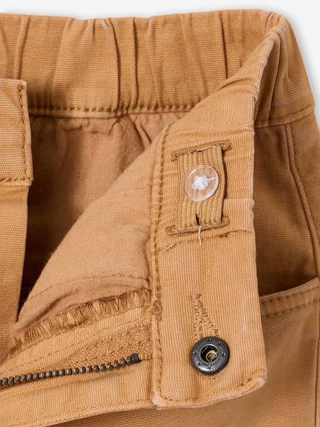 Bermuda shorts for boys navy blue+pecan nut - vertbaudet enfant 