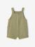 Boys' bodysuit and dungaree set khaki - vertbaudet enfant 